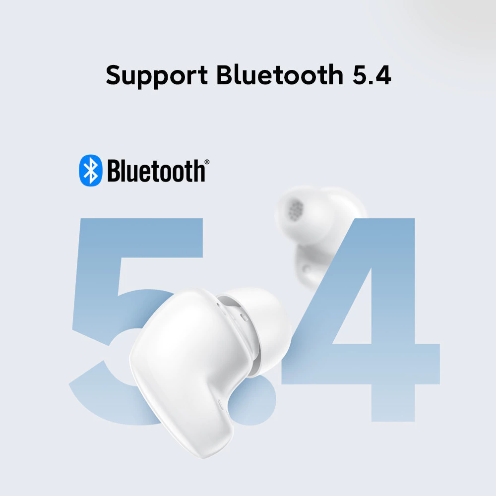 Xiaomi Redmi Buds 6 Play | Bluetooth 5.4 | Baterai Hingga 36 Jam | Xiaomi Earbuds App Support | Nyaman Digunakan [Official Store]