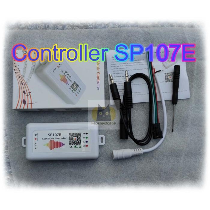 Jual Controller SP107E RGB musik Bluetooth WS2812b WS2811 | Shopee ...
