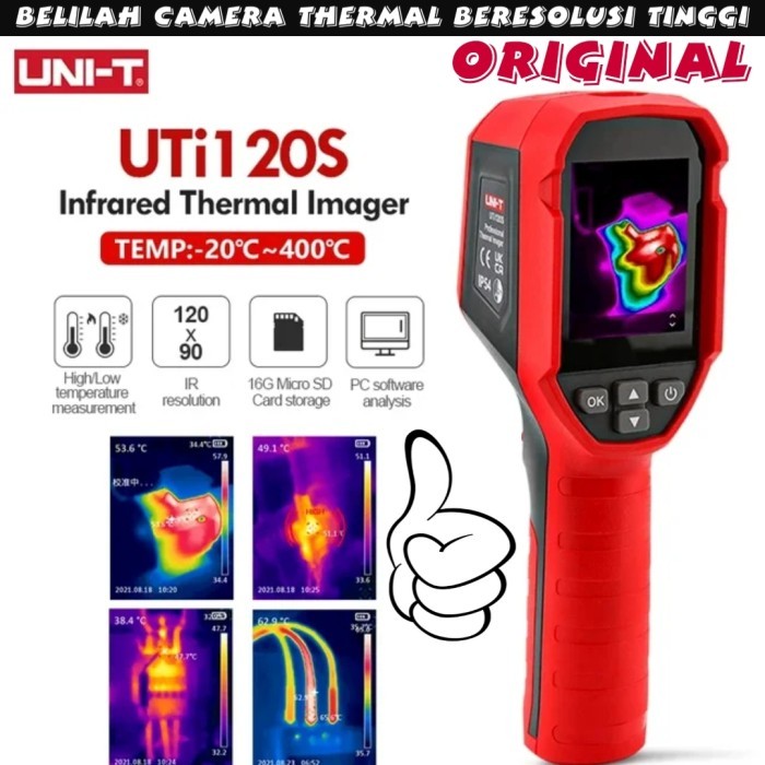 Jual Thermal Kamera UNI-T UTI 120S Imaging Camera Imager Termometer ...
