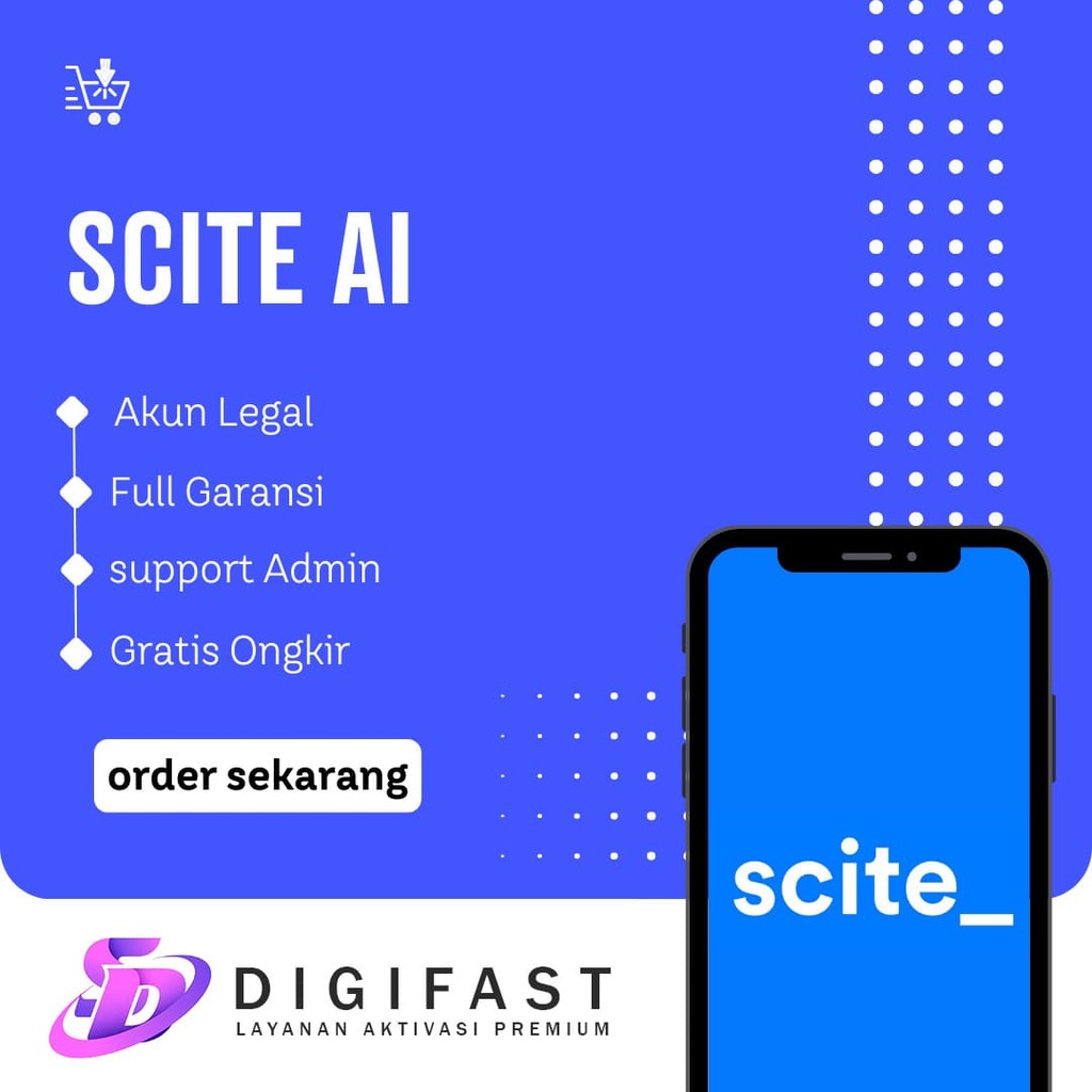 Jual scite ai premium 1 tahun bergaransi tingkatkan penulisan paper
