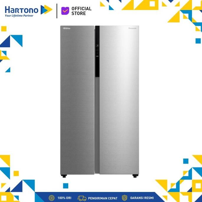 Jual Grosir Panasonic Kulkas Side By Side Refrigerator Nrsc631Bwsd