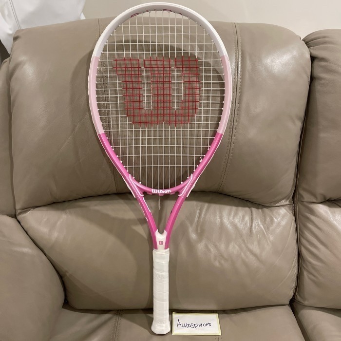 Jual Wilson Burn Pink Ladies Tennis racket Original Ready | Shopee ...