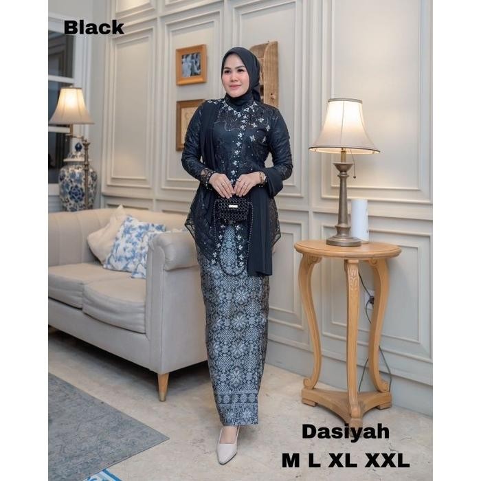 Jual Ba>Kebaya Janggan Gadis Kretek Selendang Kebaya Pesta Kebaya Bali