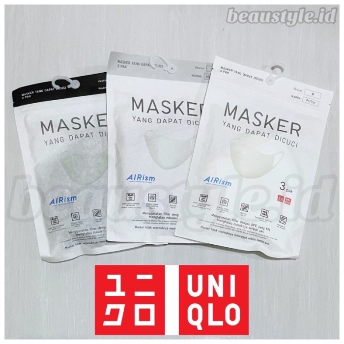 Jual Uniqlo Airism Mask Masker Kain | Shopee Indonesia