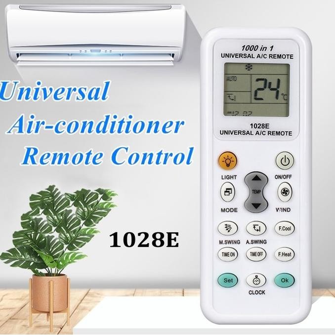 Jual Remote Remot AC Universal Split Plasma ALL Merk Multi Fungsi 1000 ...
