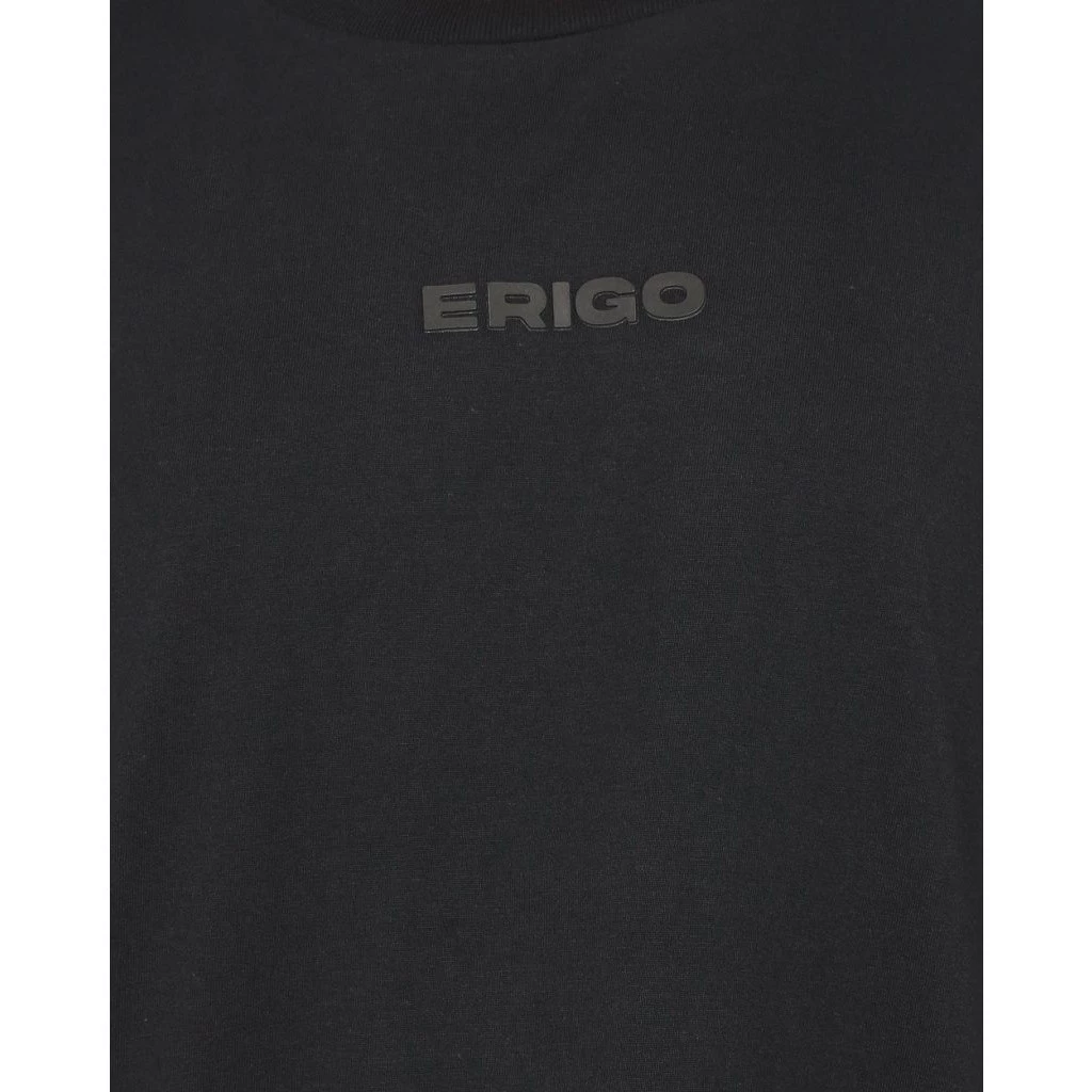 Kaos Polos Pria Hitam Erigo Cotton Combed 24s Basic Premium foto 5