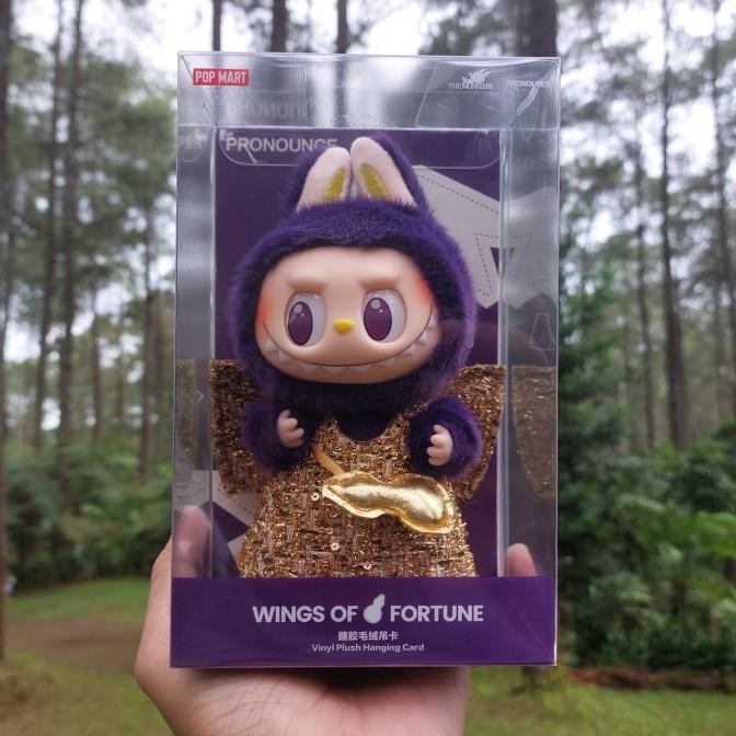 Jual LABUBU X PRONOUNCE WINGS OF FORTUNE VINYL PLUSH HANGING CARD POP ...