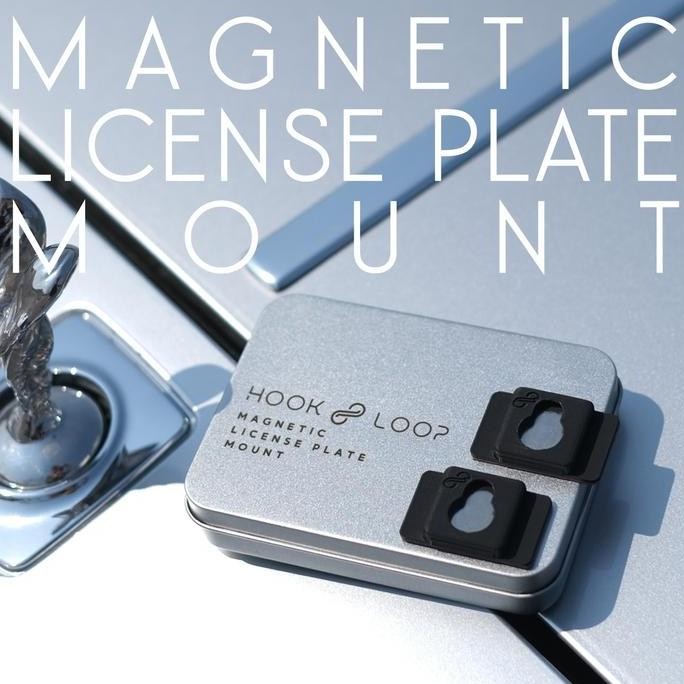 Jual BEBAS ONGKIR - HOOK 8 LOOP Magnetic License Plate Mount | Dudukan ...