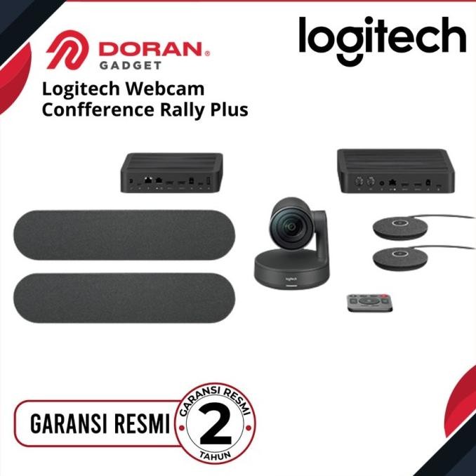 Jual Logitech Rally Plus Ultra-Hd Conferencecam - Resmi 2 Tahun New ...