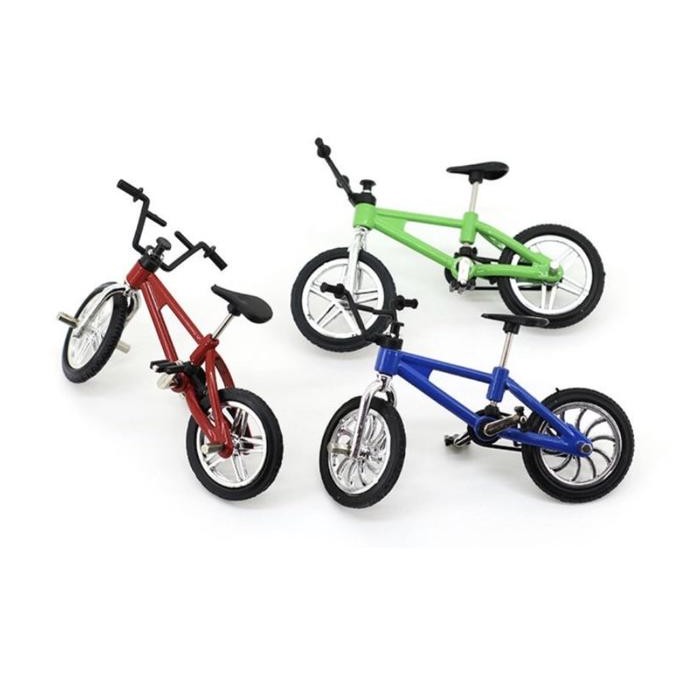 Jual miniatur sepeda utk sensory play, rumah boneka, diorama, topper ...