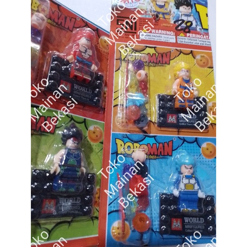Jual 4 PCS ROBOMAN DRAGON BALL | Shopee Indonesia