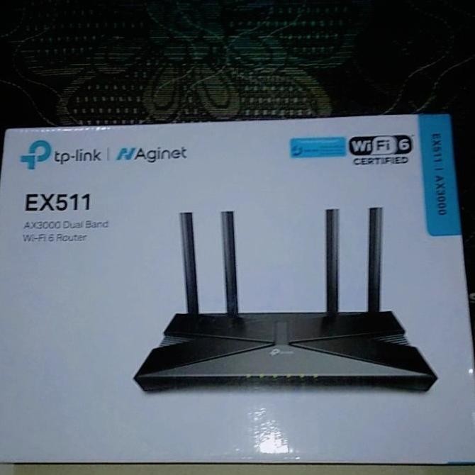 Jual Router Tp-Link Ex511 / Ax300 Dual Band Wi-Fi 6 Router Co | Shopee ...