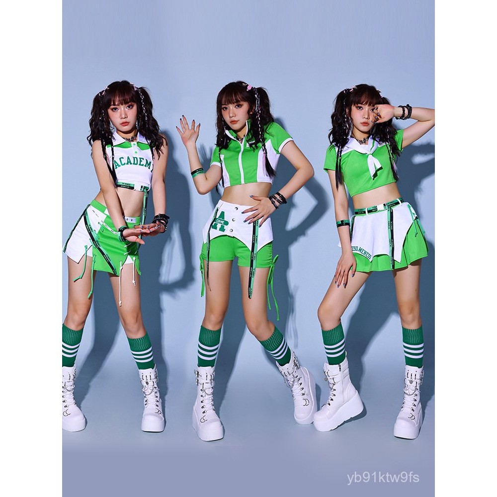 Jual Women's Group Performance Costume Sexy Stage Outfit Adult Jazz ...