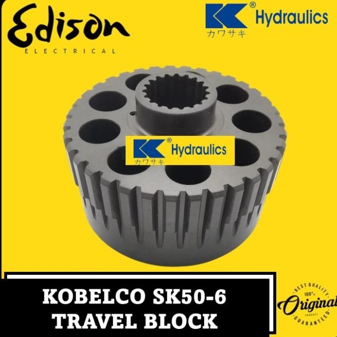 Jual Kubota Excavator U50 Ms-33 Block Blok Rotor Travel Kawasaki ...
