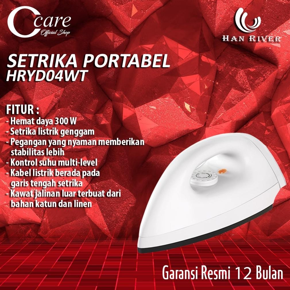 Jual WAGI Han River Setrika Besar 300W Setrika Portabel Setrika Kering ...