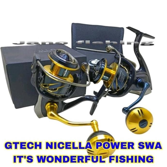 Jual SALE! REEL GTECH NICELLA SWA 3000,4000,5000 HG/PG 2022 POWER ...