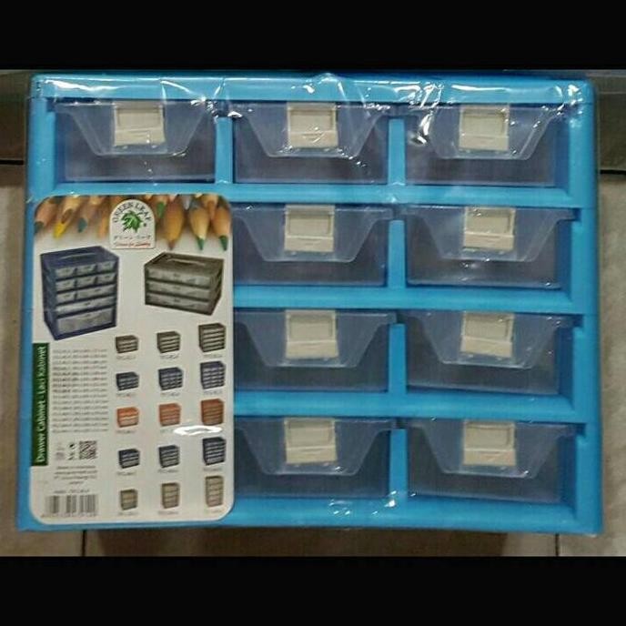 Jual LACI MINI CONTAINER 12 SEKAT GREEN LEAF 7912 AE4 / BOX KOTAK ...
