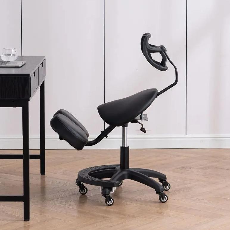 Jual Home Office Ergonomic Kneeling Chair Swivel Lift Student Study ...