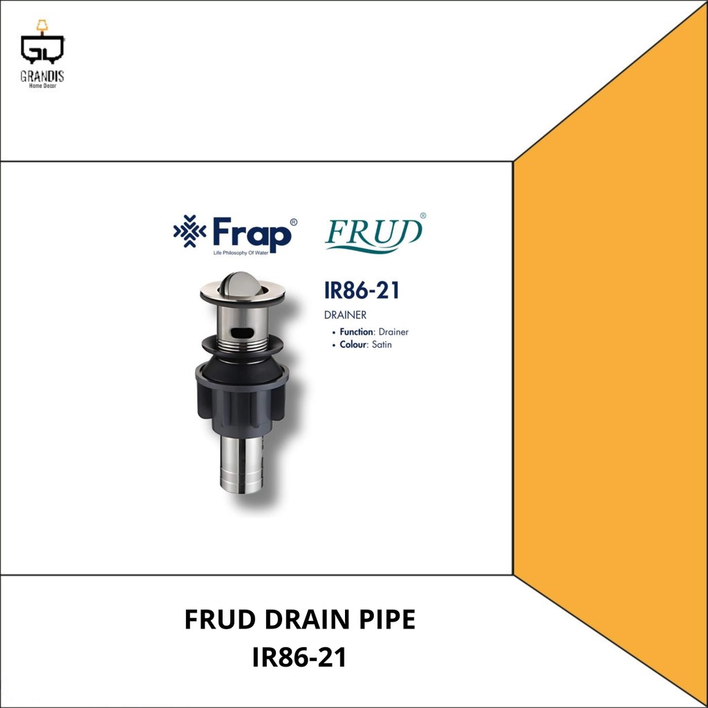 Jual FRUD IR86-21 Afur Wastafel Pembuangan Wastafel Dengan Overflow ...