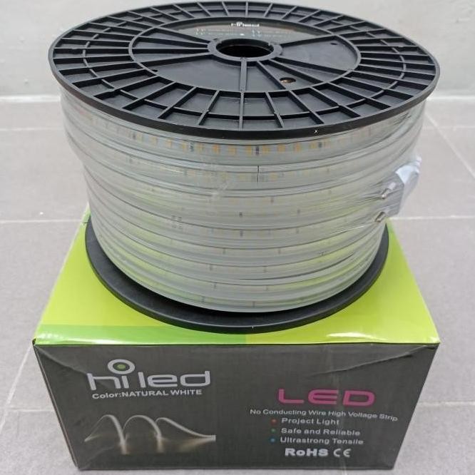 Jual Grosir Lampu Led Strip Hiled Hi Led Selang Smd Ac 220V 1 Roll (50M ...