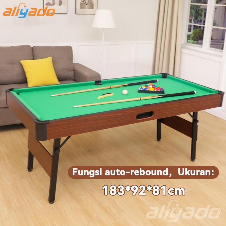 Jual Ready stockMini Pool Table6ft/ Meja Billiard Mini Foldable Leg