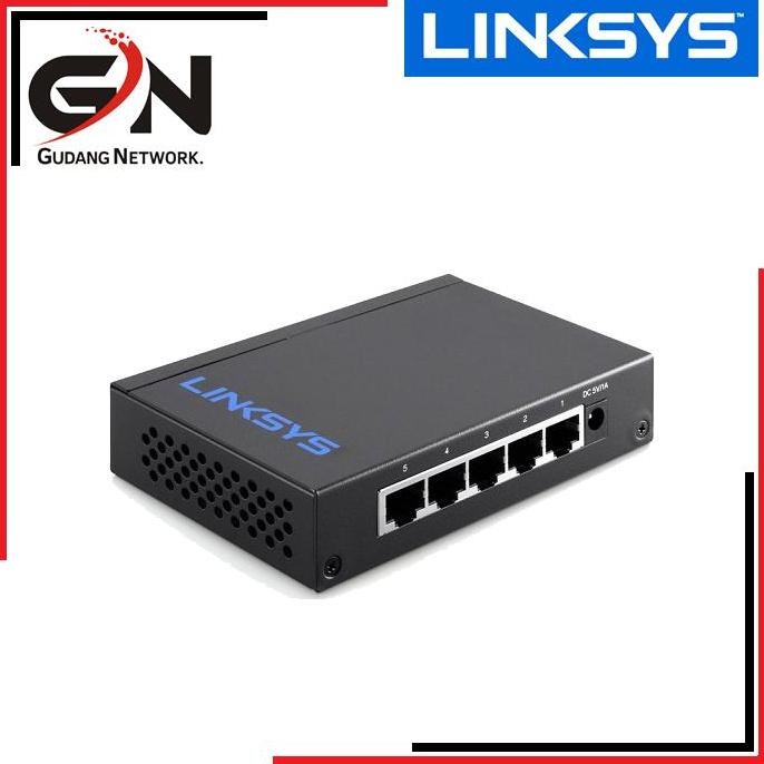 Switch Gigabit Linksys LGS105 A 5 Porte – Desktop Non Gestito Enterprise