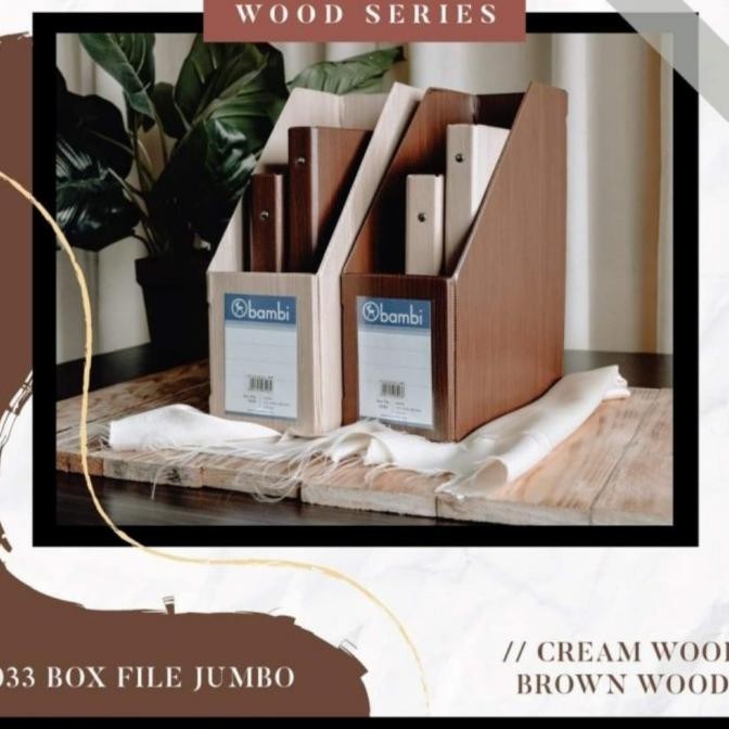 Jual Bambi 1033 Magazine File Cream Wood | Shopee Indonesia