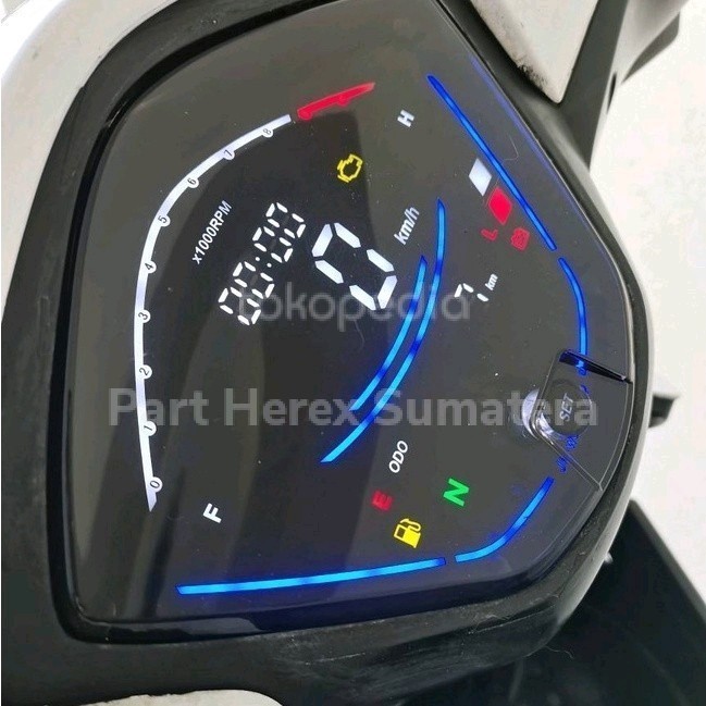 Jual Speedometer Spidometer Digital Honda Revo Fit New 110 Absolute ...