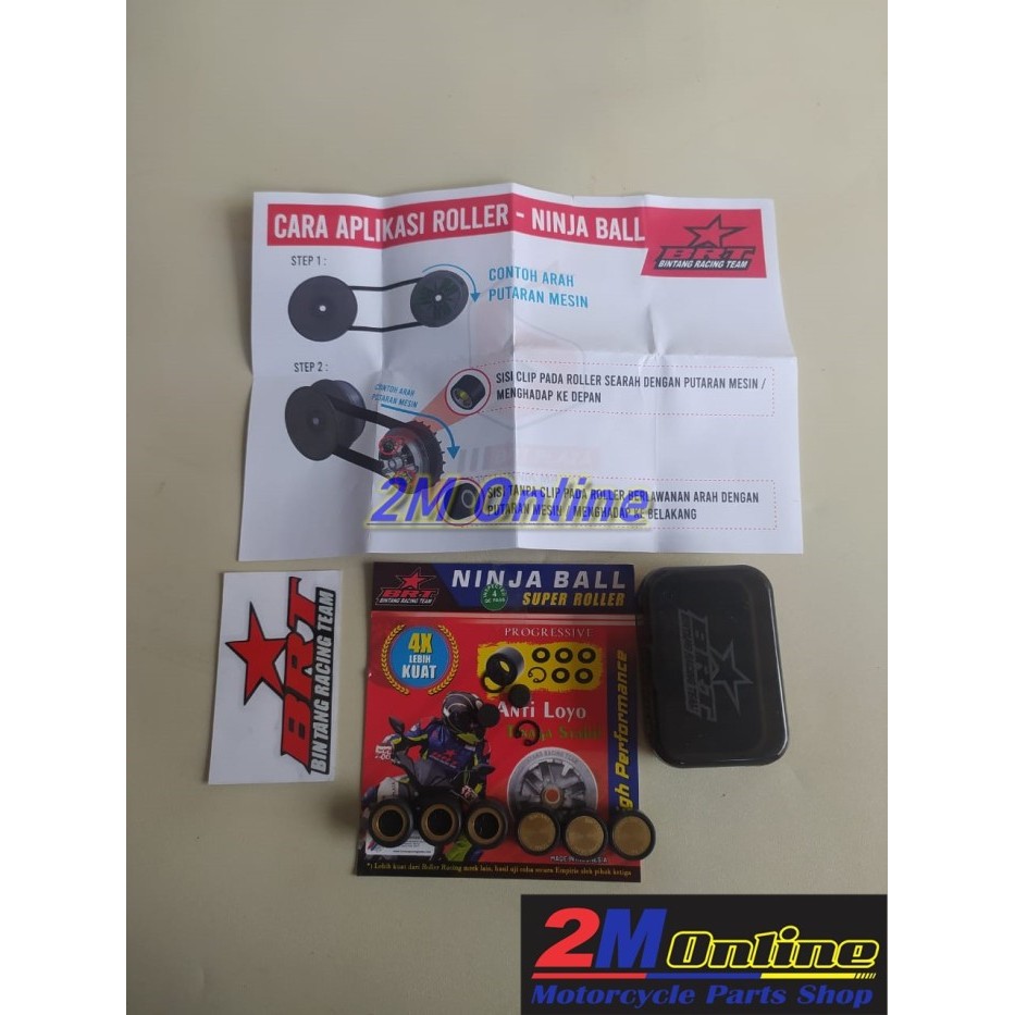 Jual Super Roller Ninja Ball Mio Nouvo Mio J Soul Gt Xride Brt Racing ...
