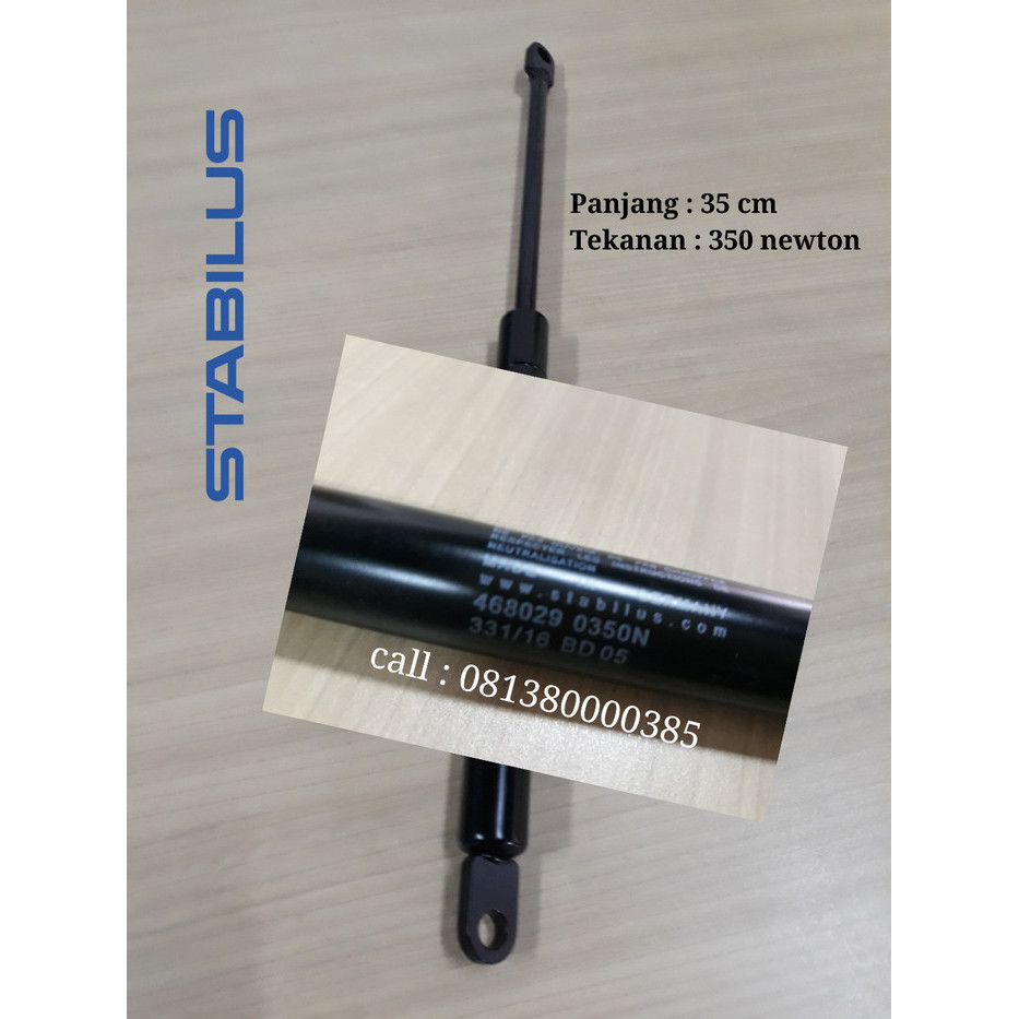Stabilus 192856 LIFT-O-MAT® Gasdruckfeder 100 Newton, noir