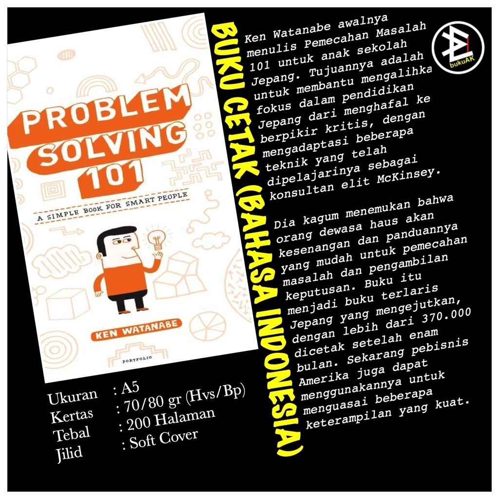 Jual Buku Problem Solving 101 - Ken Watanabe | Shopee Indonesia