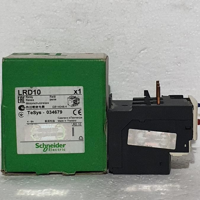 Jual Promo Thermal Overload Schneider Lrd10 Lrd-10 Lrd 10 Lrd 4A-6A Ori ...