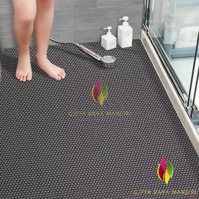 Jual Keset Kamar Mandi Anti Slip PVC S Type Tebal 6mm 150 x 60cm ...