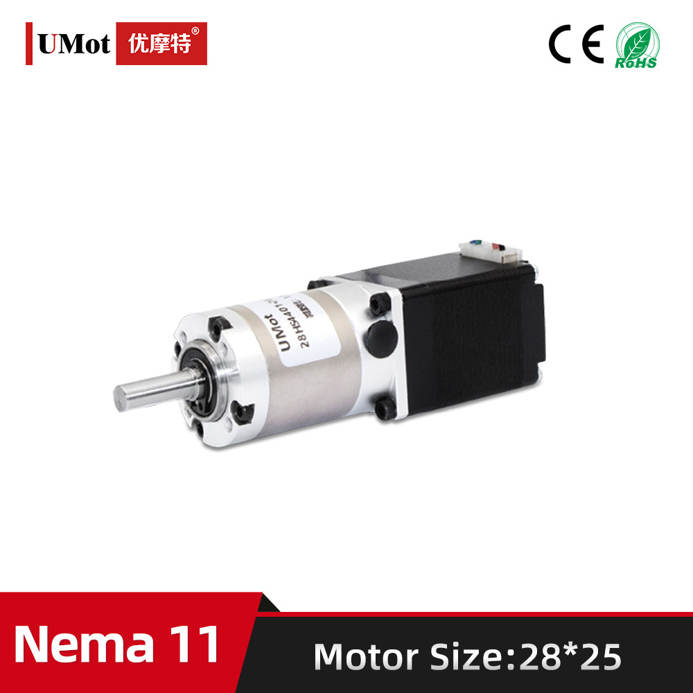 Jual TQS Length 25mm Nema 11 High Precision Planetary Gearbox Stepper ...