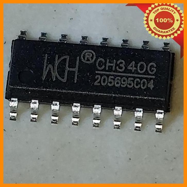 Jual [SRE] CH340G SMD WCH IC USB Serial Chip CH340 Sop-16 Arduino CH ...