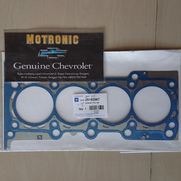 Jual gasket Packing kop silinder head chevrolet spin 1.5 1500cc ...