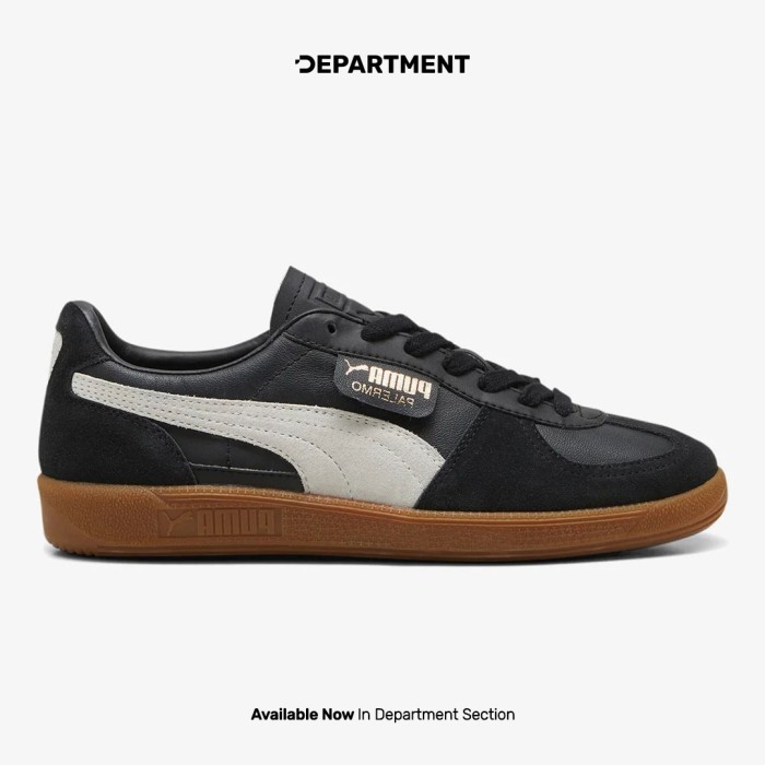 Jual PUMA Sepatu Sneakers Pria PALERMO LEATHER 39646403 ORI | Shopee ...