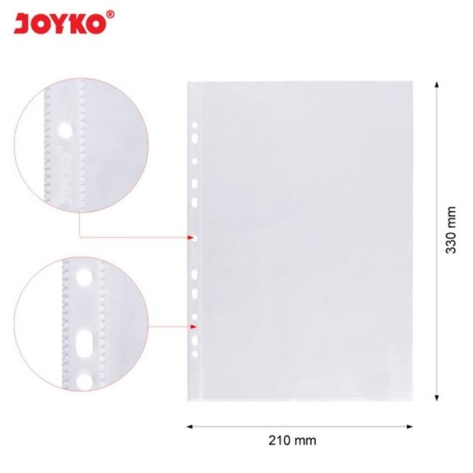 Jual Joyko 10 Sheet Protector F4 / File Pelindung Kertas SHP-201-10 ...