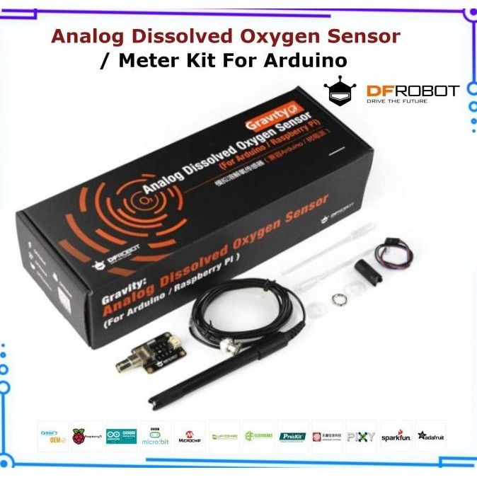 Jual DFRobot Analog Dissolved Oxygen Sensor / Meter Kit For Arduino ...