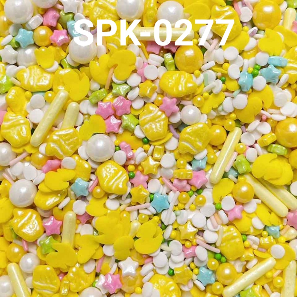 Jual SPK-0277 Sprinkles sprinkle springkel 1kg star bebek cupcake ...