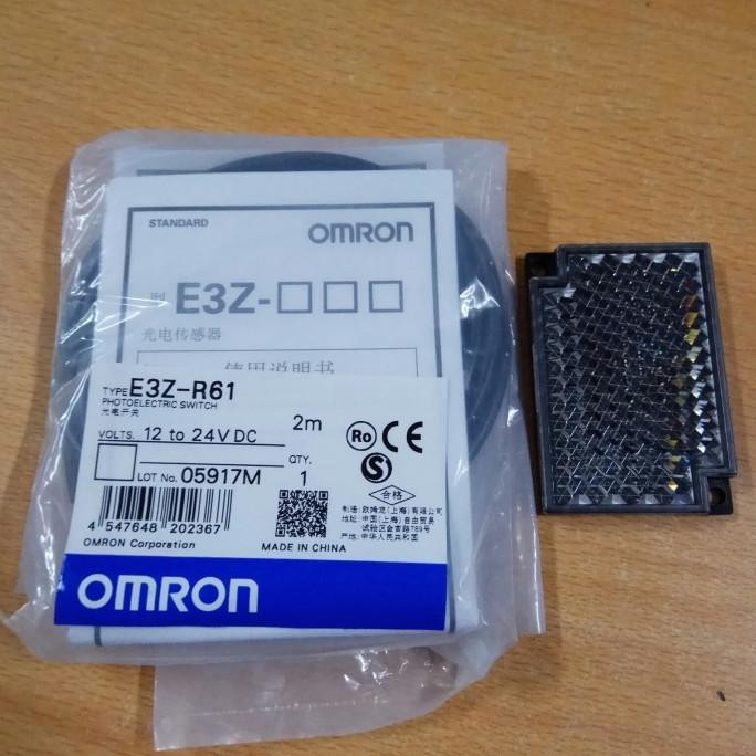 Jual Sale Photo Sensor E3Z R61 + Reflector Omron Original | Shopee ...