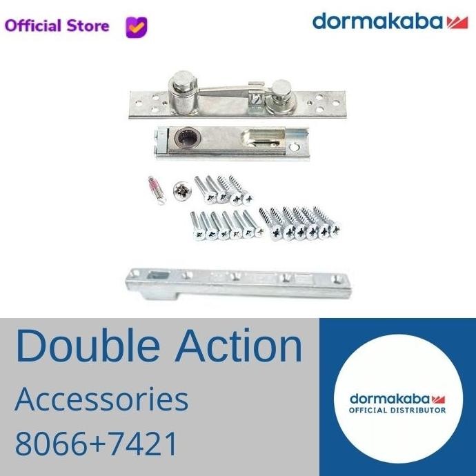 Jual Murah Dorma Top Pivot 8066 + Bottom 7421 dormakaba Heavy Traffic ...