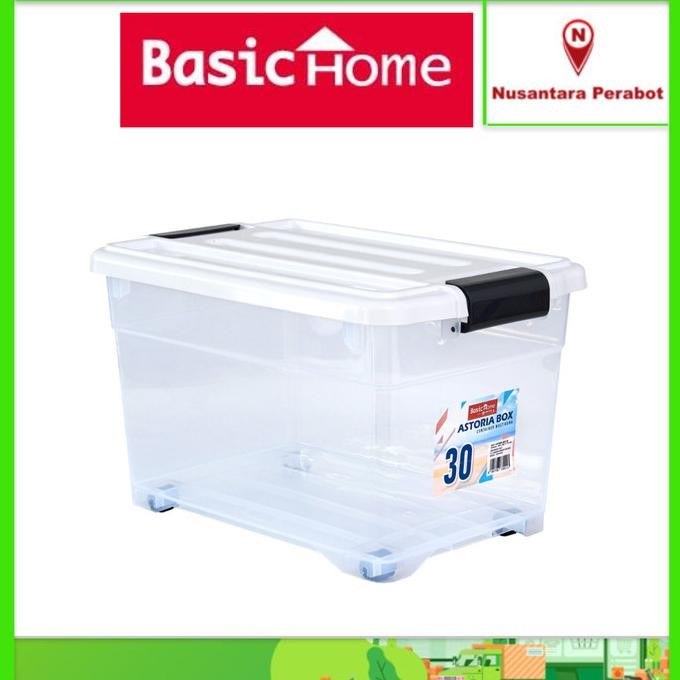 Jual BASIC HOME BVC-1 Astoria Box 30 (Box Penyimpanan) | Shopee Indonesia