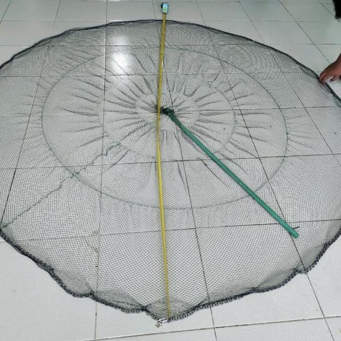 Jual Jala Ikan, Jala Lempar, Jala 1,5 Meter Full Mekar Bahan Nilon ...