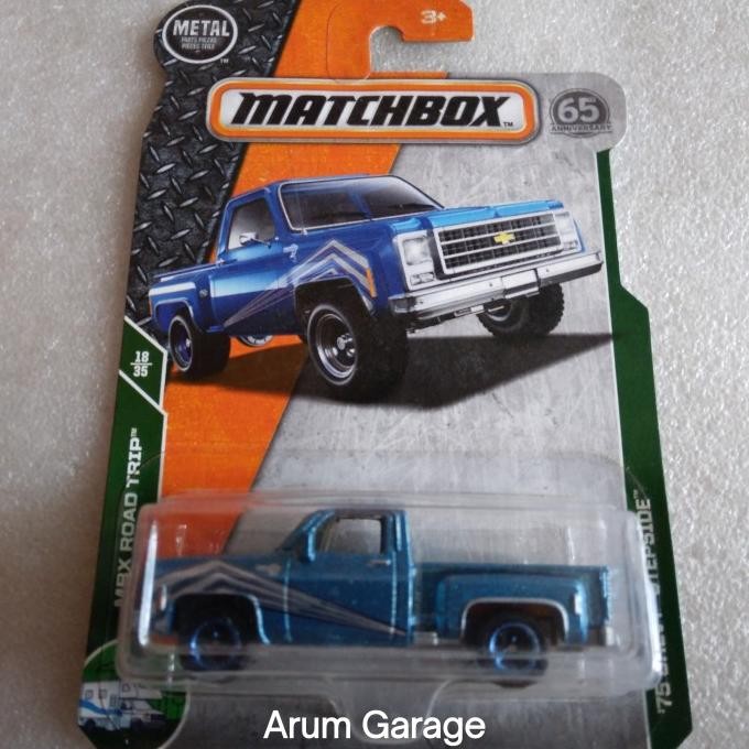 Jual Matchbox 73 Chevy Stepside. Card Matchbox 65th Anniversary. Metal ...