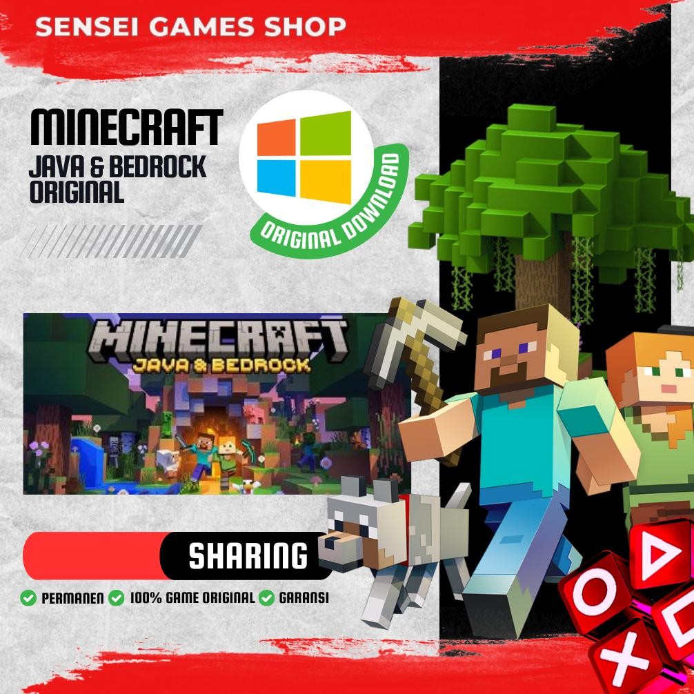 Jual Minecraft Java & Bedrock Original / Minecraft Launcher Account ...