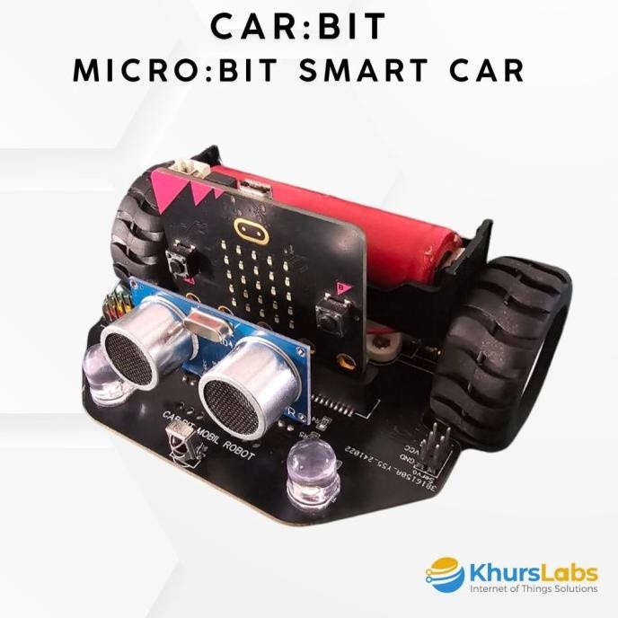 Jual Car:Bit Micro:Bit Educational Programming Robot Platform - Mobil ...