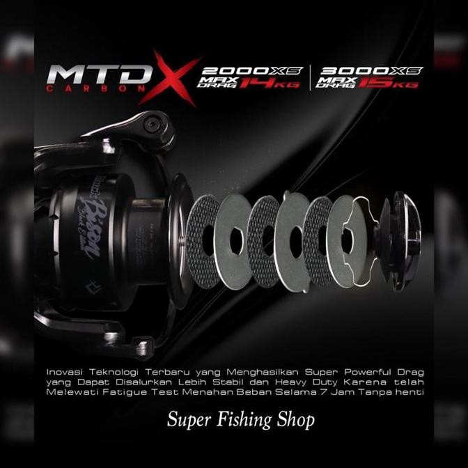 Jual Reel Daido Black Bison Black Edition Limited Edition Xtra Speed ...