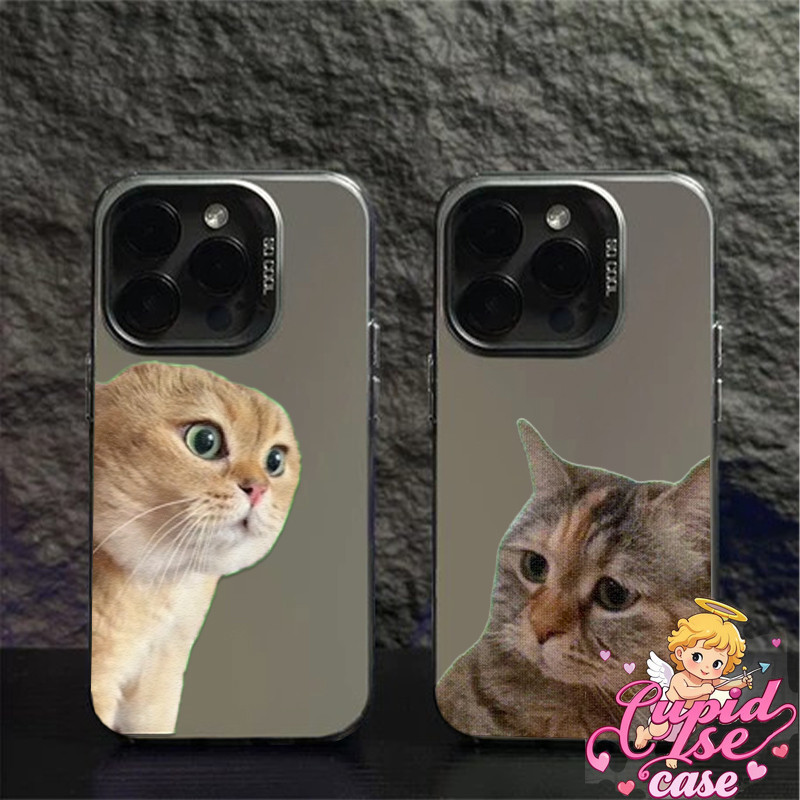 Jual Casing Pasangan Seri meme kucing 2 iphone XR X XS Max 7 Plus 8 ...