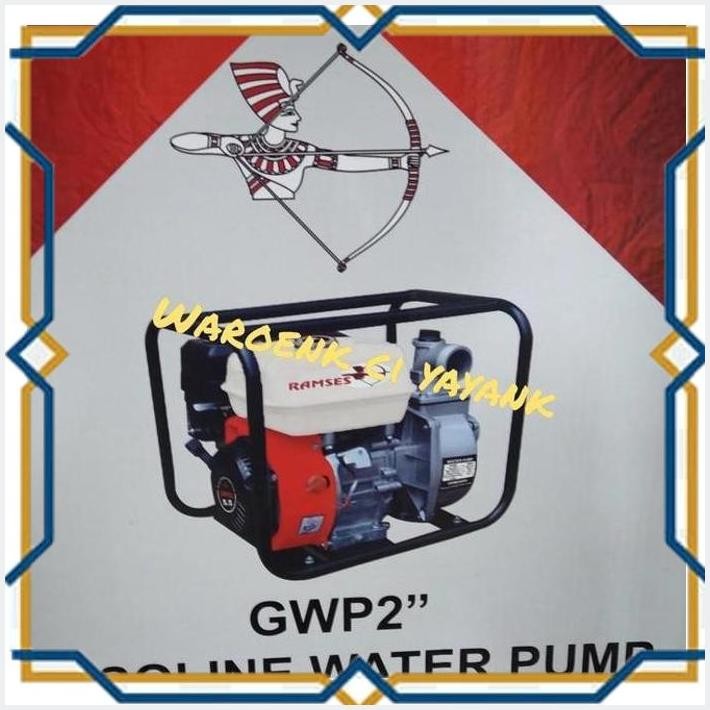 Jual [WCA] POMPA ALKON WATER PUMP POMPA IRIGASI 2 INCH ENGINE 5,5 HP ...